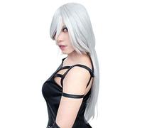 LINLINCD - Yorha No.2 Tipo A peluca cosplay Nier: Automata A2 Disfraz Pelucas Jugar Disfraces Pelo
