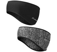 Linlook Diademas Deportivas para Hombre y Mujer - Orejeras Cálidas de Invierno - Para correr Jogging Running Senderismo Ciclismo 2 uni