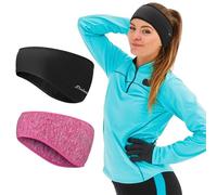 Linlook Diademas Deportivas para Hombre y Mujer - Orejeras Cálidas de Invierno - Para correr Jogging Running Senderismo Ciclismo 2 uni