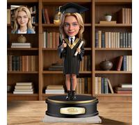 LINMQIU Figurita acrílica Personalizada con Foto,Figuritas Personalizadas con Retratos de Dibujos Animados para Decorar el Escritorio,Regalo de graduación para Amigos y Familiares(Mujeres 1)