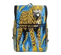 LINNIKEEEE Dibujos Animados Lindo Guepardos Mochila para Estudiantes Mochila de Gran Capacidad para Jóvenes Niñas y Niños
