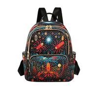 LINNIKEEEE PequeñAs Langostas Animales Mochila Bookbag Mini Bolso de Hombro para Viajes Adolescentes