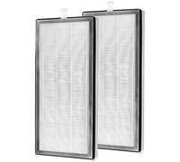 LINNIW - Paquete de 2 filtros True HEPA H13 de repuesto, ME-40, compatibles con el purificador de aire Medify Air MA-40, filtros 3 en 1 que contienen filtro de carbón activado de alta eficiencia