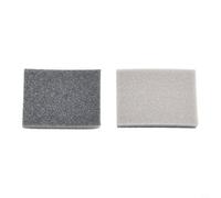 Linnkyfloa 10 esponjas de espuma de lijado 300-400# 500-600# 800-1000# 1200-1500# grano húmedo seco para pulido industrial, metal, plástico, fibra de vidrio, carrocería de coche (500-600#)