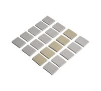 Linnkyfloa 10 esponjas de espuma para lijar, papel de lija de grano húmedo y seco para carrocería, fino y grueso (300-400#, 500-600#, 800-1000#, 1200-1500#), industrial (20 unidades (cada 5 piezas))