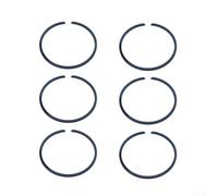 Linnkyfloa 6 anillos compatibles con desbrozadoras FS120 FS160 124CL 125E 125L 125R 128C, kit de reparación de piezas de sellado de motor de alta durabilidad