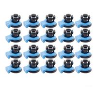 Linnkyfloa Abrazadera acopladora de tubo de 20 piezas - Para accesorios de impresión 3D para PC4-01 PC4-M6 Hot End, material ABS con abrazaderas seguras