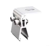 Linnkyfloa Abrazaderas plegables de techo de aleación de aluminio, paneles solares fotovoltaicos resistentes a la intemperie, sistema de estantería seguro para el hogar, jardín, 1-4 piezas (1 unidad)