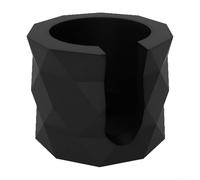 Linnkyfloa Base de manipulación de café - con protector de salpicaduras 3D que ahorra espacio, soporte para fabricación de polvo para ES601 ES655 ES701 para cerveza casera compatible con viajes