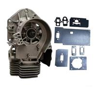 Linnkyfloa Conjunto de motor de bloque corto PB-8010 PB-9010 Soplador de mochila SB1127 Reemplazo con juntas preinstaladas Escombros de patio