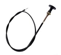 Linnkyfloa Control Cable 106-9962 Cortacésped giratorio, reemplazo de cable de empuje y tracción, instalación de goma y alambre, accesorio negro para cortacésped