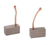 Linnkyfloa Escobillas de carbón para coche, camión, coche, ventilador, control de clima, 8 x 10 x 18 mm, juego de 2 compatibles con aplicaciones de motor automotriz