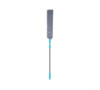 Linnkyfloa Fibras suaves giratorias para limpieza de techo debajo de la cama, retráctil 360° para un mango ideal, lavable, para plumero electrostático, extensible para el hogar (A)