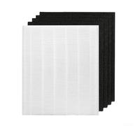 Linnkyfloa Filtro de repuesto para purificador de aire de carbón de filtración multicapa activado HEPA para polvo y caspa de mascotas Coway-AIRMEGA AP-1512HH/AP-1518R (1+4)
