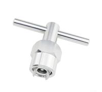 Linnkyfloa Herramienta de extracción de válvula de ducha de aluminio, extractor de cartucho para grifo 1200 1222 1225, repuesto de cartucho de grifo de baño, color plateado