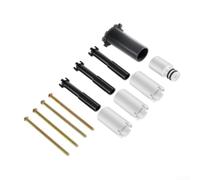 Linnkyfloa Juego de extensión de moldura de ducha, espaciador de 1 pulgada, se adapta a sistemas mezcladores, construcción duradera, soporte versátil de 3 funciones, uso en el baño