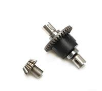 Linnkyfloa Kit de actualización de caja de cambios diferencial de metal para WLtoys 144001 a escala 1:14, para caja de transmisión para una potencia suave, para construcción de metal azul ideal para