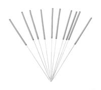 Linnkyfloa Kit de agujas de limpieza de boquillas de acero de 10 piezas, impresoras 3D, 0,4 mm de diámetro, compatible con 3/CR-10/, boquilla de impresora de herramientas flexibles y áreas de difícil