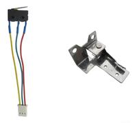Linnkyfloa Kit de interruptor de encendido de calentador de agua a gas, microinterruptor con soporte de instalación para modelos estándar, corrige fallos del quemador y sin problemas de chispas, pieza