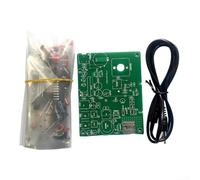 Linnkyfloa Kit de transmisor AM DIY 530-1600kHz Fuente de señal de radio de onda media con amplificación de sonido Oscilador de alta frecuencia Filtro de paso bajo para audio inalámbrico (componentes
