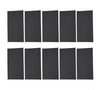 Linnkyfloa Paquete de 10 hojas de papel de lija de grano húmedo y seco de 3 x 5-/2 pulgadas (138 x 75 mm), granos surtidos 600/800/1000/1200/1500/2000/2500 para automoción, (grano 600)