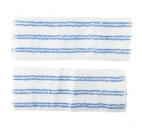 Linnkyfloa Paquete de 2 paños de microfibra compatibles con el kit Polti Vaporetto y el cepillo Vaporflexi, se adapta a limpiadores de vapor Eco Pro 3.0/3000, Classic y Evolution, almohadillas de