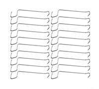 Linnkyfloa Paquete de 20 esparcidores de ramas de acero para árboles frutales, doblador de ramas de alambre reutilizable para entrenar el crecimiento horizontal, herramienta de soporte para plantas de