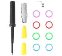 Linnkyfloa Sonda de osciloscopio de 200 MHz con conector BNC, 1 x atenuación, cable de 130 cm, compatible con P2200, PP510, PP215 y la mayoría de osciloscopios BNC