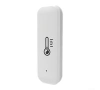 Linnkyfloa Termómetro higrómetro inteligente de precisión para monitoreo de clima interior compatible con ecosistemas caseros inteligentes