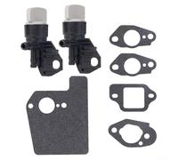 Linnkyfloa Válvula de cierre de combustible conjunto de grifo de gasolina 16950-ZM0-003 con kit de juntas compatible con GC135 GCV135 GSV190 HRB216 HRR216 HRX217