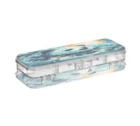 Linnyio Acuarela De Lujo Lindo Panda Estuche Transparente para Lápices y Bolígrafos Organizador para La Escuela y la Oficina.
