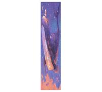 Linnyio Ballena PúRpura Cielo Nocturno Estrellas Láminas de Lija Gráfica para Skate Longboard,Sin Burbujas,Cintas Antideslizantes para Adolescentes