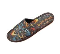 Linnyio Ecuaciones Abstractas Figuras Chanclas de Viaje para JóVenes Ligeras Sandalias de Punta Abierta Antideslizantes para Uso Exterior Hombres Mujeres