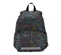 Linnyio MatemáTicas Colorido ArtíStico Creativo Mochila Preescolar para Niños de 3 a 8 Años,Mochila Escolar con Diseño de Dibujos Animados para Niños