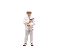 Lino Banfi - El Comiserio - Escena de la película El Comisario El Gato - Estatua de colección de PVC - Altura 11 cm