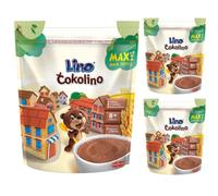 Lino Cokolino - Bolsa para papilla de bebé (cereales, 1000 gramos, 3 unidades)