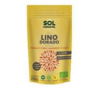 Lino Dorado Triturado de Alta Biodisponibilidad - Pack de 2 (2 x 250g) - 500g de Superalimento Rico en Omega-3 y Fibra - Sabor Suave y Delicado - Listo para Consumir - 100% Natural - Sin Gluten