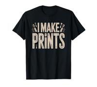 Linograbador Artista del Grabado Estampa De Lino Grabador Camiseta