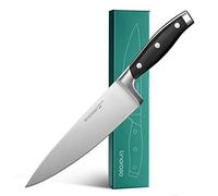 linoroso Cuchillo de Chef de 8" Cuchillo de Cocina Profesional Ultra Afilado con Hoja Forjada de Acero Inoxidable Alemán Forjado Mango Ergonómico - Serie Classic