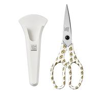 Linoroso Tijeras de cocina profesionales Tijera Acero Inoxidable Ultra Afiladas con soporte magnético fabricadas con acero japonés 4034 Tijeras cocina resistentes para Pollo Pescado Carne Aves - Pollo