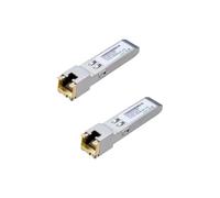 LINOVISION 1.25G SFP a RJ45 Copper Gigabit Ethernet Transceiver, hasta 328ft Distancia, 1000BASE-T SFP-T Convertidor para Cisco, D-Link, Supermicro, Netgear, TP-Link y Más (2 Pack)