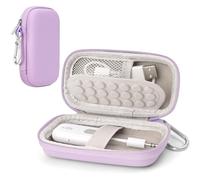 Linp - Funda de viaje rígida pequeña para AirFly SE/Pro/Pro 2/Duo y Avantree, receptores de transmisor Bluetooth, bolsa de almacenamiento protectora para adaptadores de audio inalámbricos y