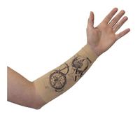 Linphelle Funda fístula de microfibra para antebrazo, banda para cubrir fístula arteriovenosa para diálisis de tejido antibacteriano y de diseño, fantasía de viajes, talla 1