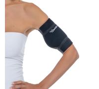 Linphelle Funda impermeable PICC Line - Funda reutilizable de neopreno impermeable para proteger las líneas PICC, IV + glucómetros, Negro -, Small