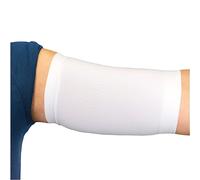 Linphelle Protector PICC Brazo en Microfibra - Cubre PICC Line Transpirable y Cómodo, Ideal como Protector Cateter Picc, Medidor De Glucosa, Tattoos y Heridas, Blanco, Tamaño Medio