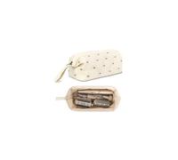 Linpr Bolsa de Almacenamiento de Viaje para Dyson Airwrap/Supersonic, Fundas Impermeable para Secador de Pelo y Accesorios, Estuche Organizador Portátil Compatible con Shark Flexstyle (Beige)
