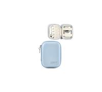 Linpr Estuche para Cámara Digital Compacta Funda Protectora Compatible con CAMKORY/Kodak PIXPRO/Lecran/VAHOIALD/Canon IXUS 285 HS, Soporte de Almacenamiento para Accesorios (Azul)