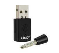 LinQ Adaptador Bluetooth 4.0 PS4 Transmisor / Receptor USB Micrófono,