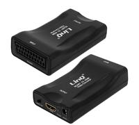LinQ Adaptador de video Euroconector a HDMI 1080p,