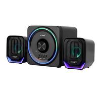 LinQ Altavoces PC Bluetooth + conector de 3,5 mm y micro SD,